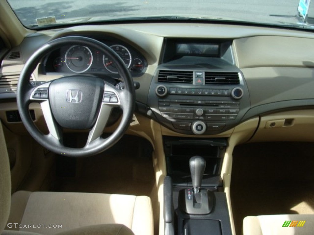 2009 Accord LX Sedan - Bold Beige Metallic / Ivory photo #8