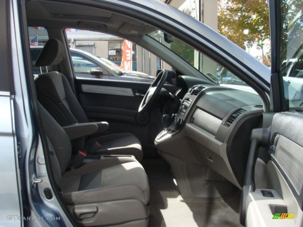 2010 CR-V EX AWD - Glacier Blue Metallic / Gray photo #8