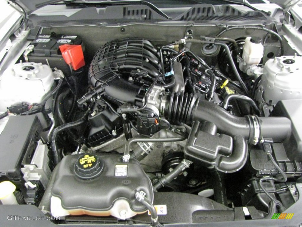 2011 Ford Mustang V6 Coupe 3.7 Liter DOHC 24-Valve TiVCT V6 Engine Photo #72373683