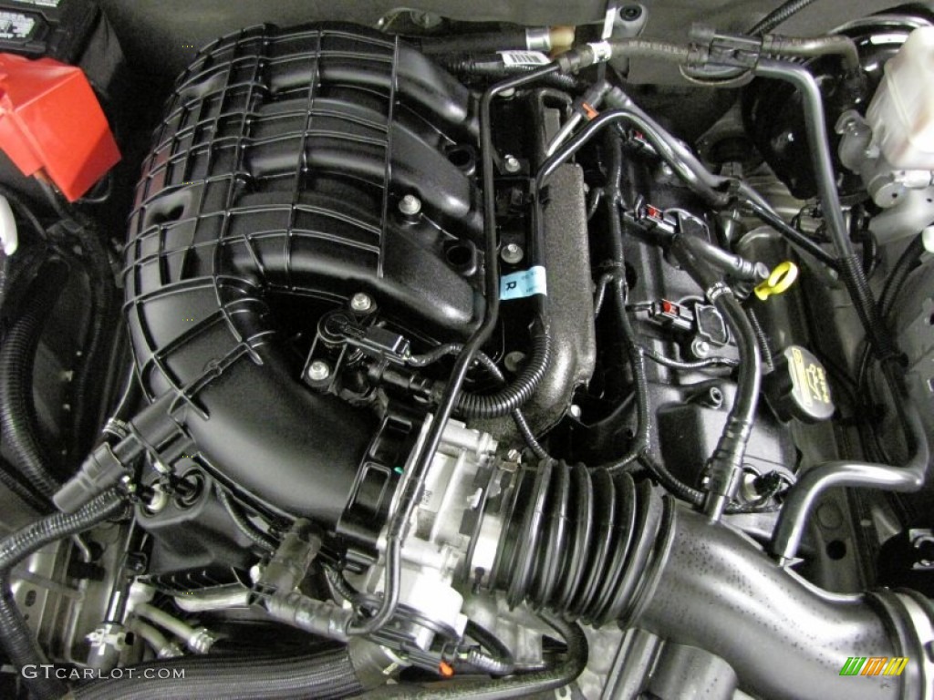 2011 Ford Mustang V6 Coupe 3.7 Liter DOHC 24-Valve TiVCT V6 Engine Photo #72373713