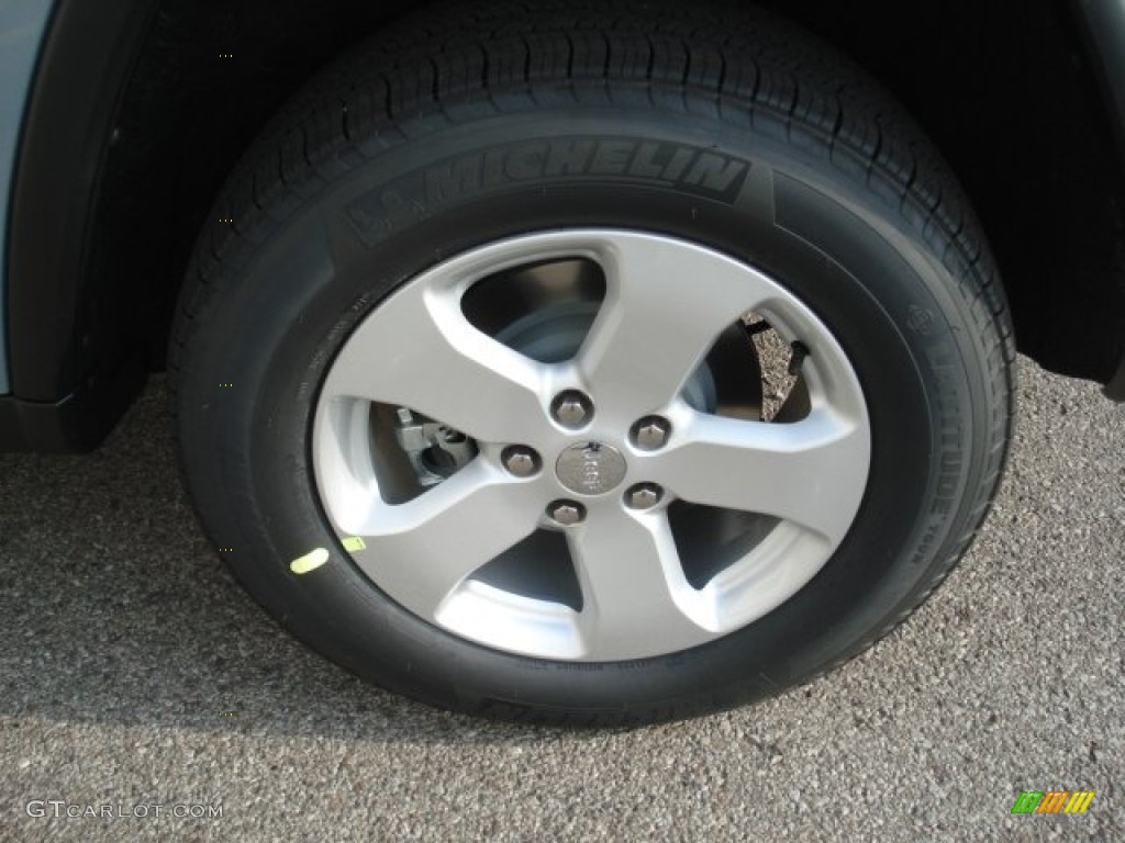 2013 Grand Cherokee Laredo X Package 4x4 - Winter Chill Pearl / Black photo #9