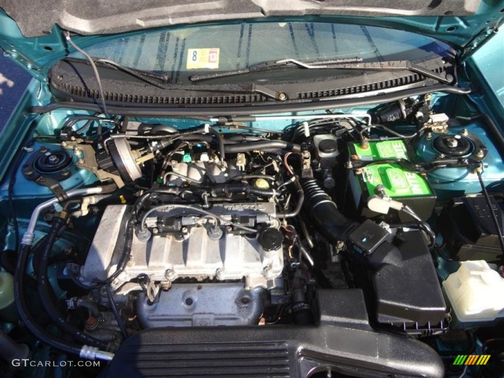 2001 Protege ES - Seabreeze Green Mica / Beige photo #9