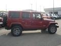 Deep Cherry Red Crystal Pearl - Wrangler Unlimited Rubicon 4x4 Photo No. 5