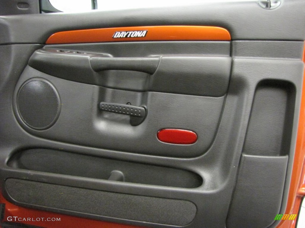 2005 Dodge Ram 1500 SLT Daytona Regular Cab 4x4 Dark Slate Gray Door Panel Photo #72374613