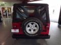 2006 Flame Red Jeep Wrangler Unlimited 4x4  photo #6