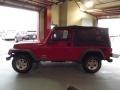 2006 Flame Red Jeep Wrangler Unlimited 4x4  photo #8