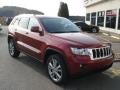 2013 Deep Cherry Red Crystal Pearl Jeep Grand Cherokee Laredo 4x4  photo #4