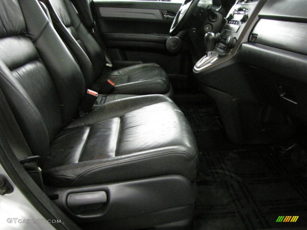 2009 CR-V EX-L 4WD - Alabaster Silver Metallic / Black photo #12