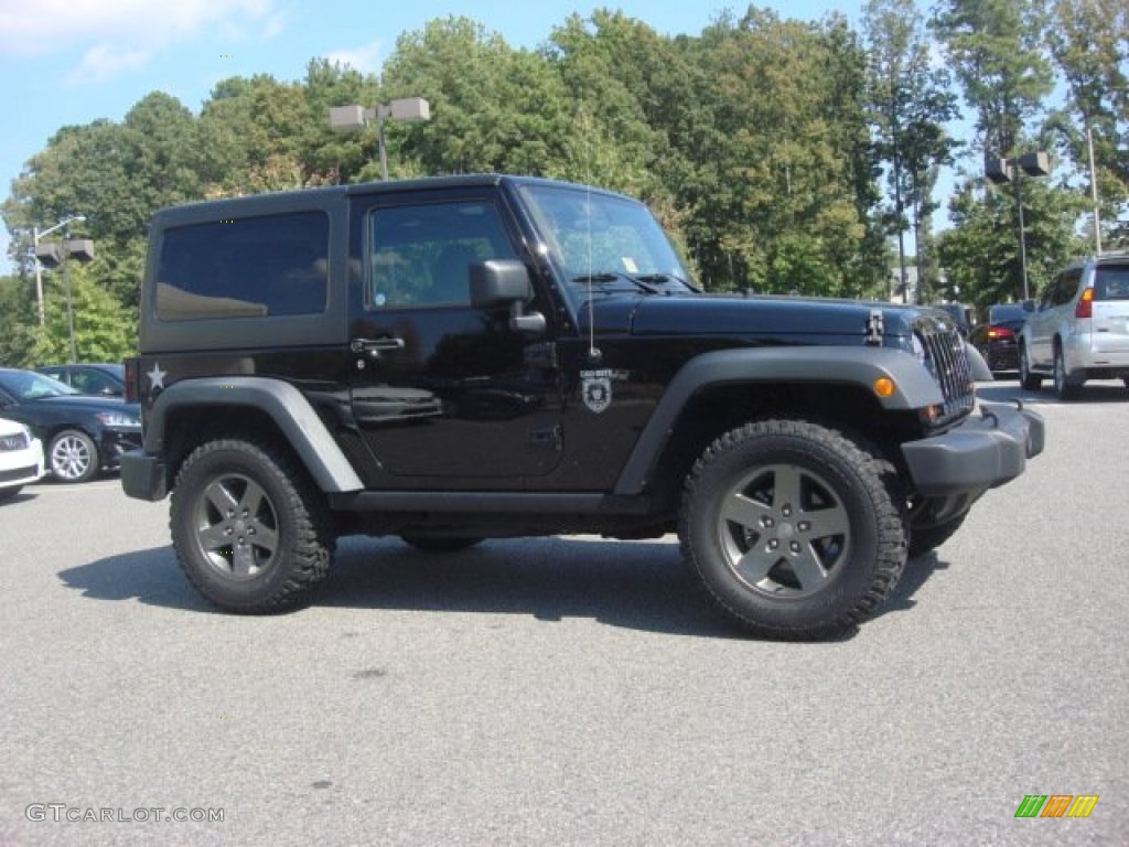 2011 Wrangler Call of Duty: Black Ops Edition 4x4 - Black / Black photo #2
