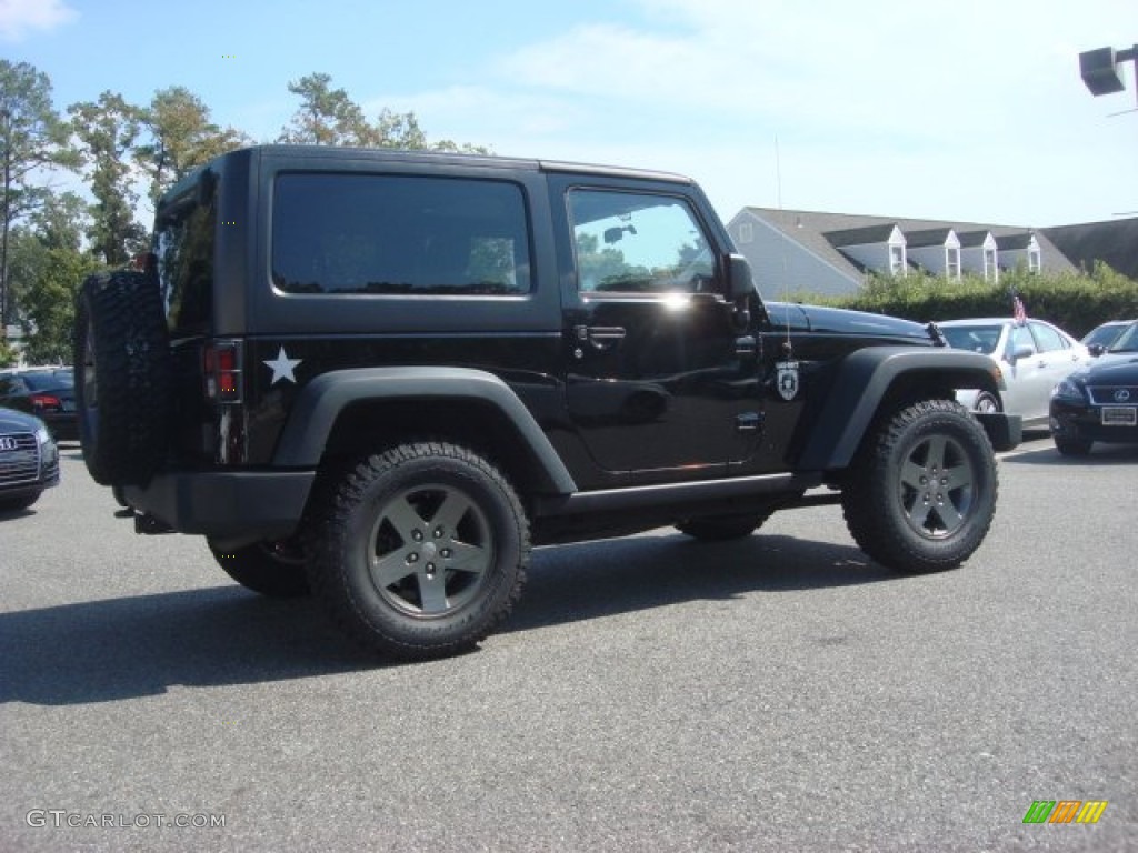 2011 Wrangler Call of Duty: Black Ops Edition 4x4 - Black / Black photo #3