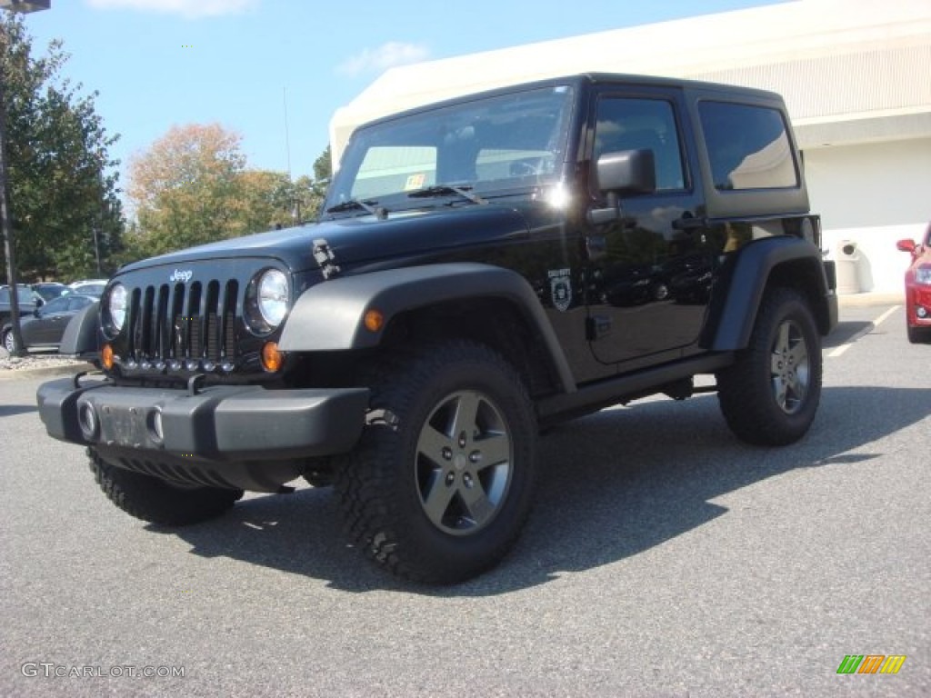2011 Wrangler Call of Duty: Black Ops Edition 4x4 - Black / Black photo #5