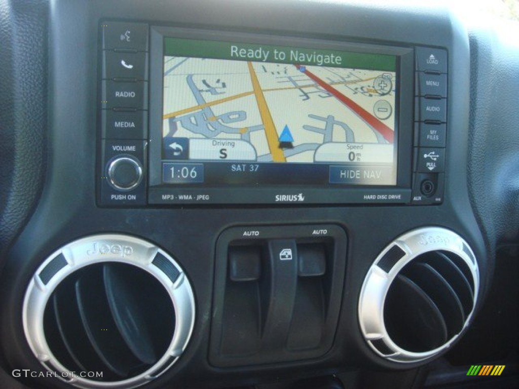 2011 Jeep Wrangler Call of Duty: Black Ops Edition 4x4 Navigation Photos