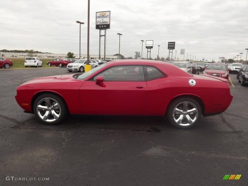 2013 Challenger R/T - Redline 3-Coat Pearl / Dark Slate Gray photo #8