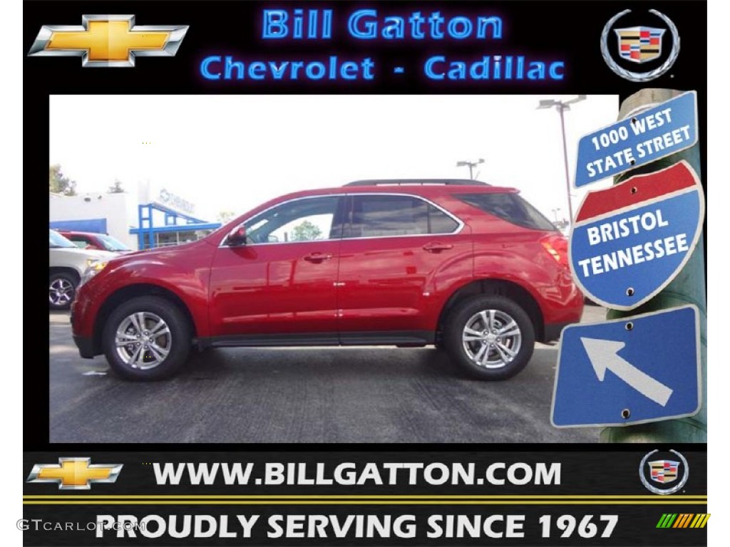 2013 Equinox LT - Crystal Red Tintcoat / Jet Black photo #1