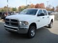 2012 Bright White Dodge Ram 2500 HD SLT Crew Cab 4x4  photo #2