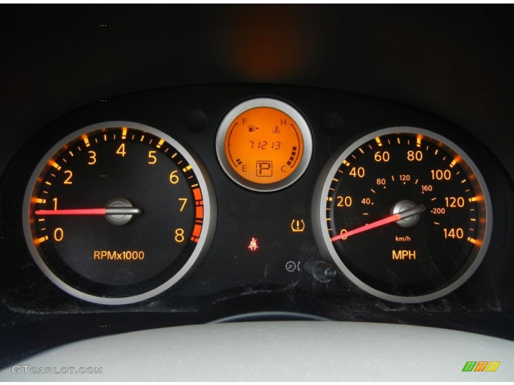 2008 Nissan Sentra 2.0 S Gauges Photo #72378266