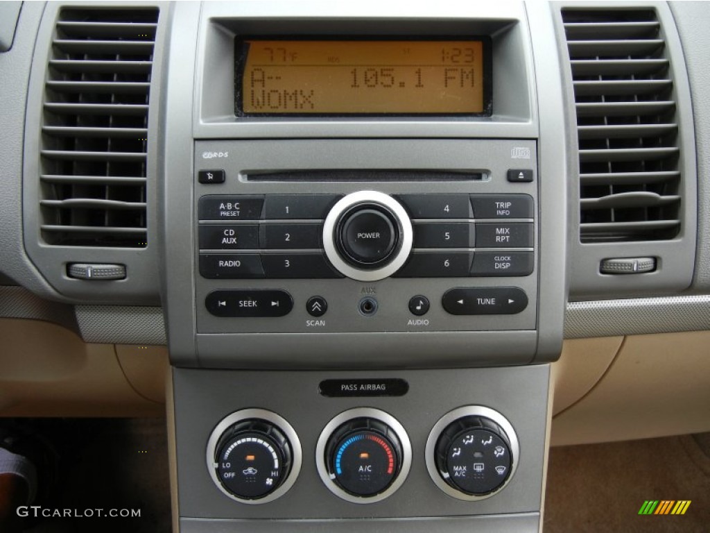 2008 Sentra 2.0 S - Blue Onyx / Beige photo #20