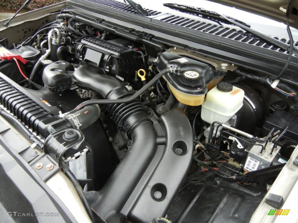 2006 Ford F350 Super Duty Lariat SuperCab 4x4 5.4 Liter SOHC 24V VVT Triton V8 Engine Photo #72379681