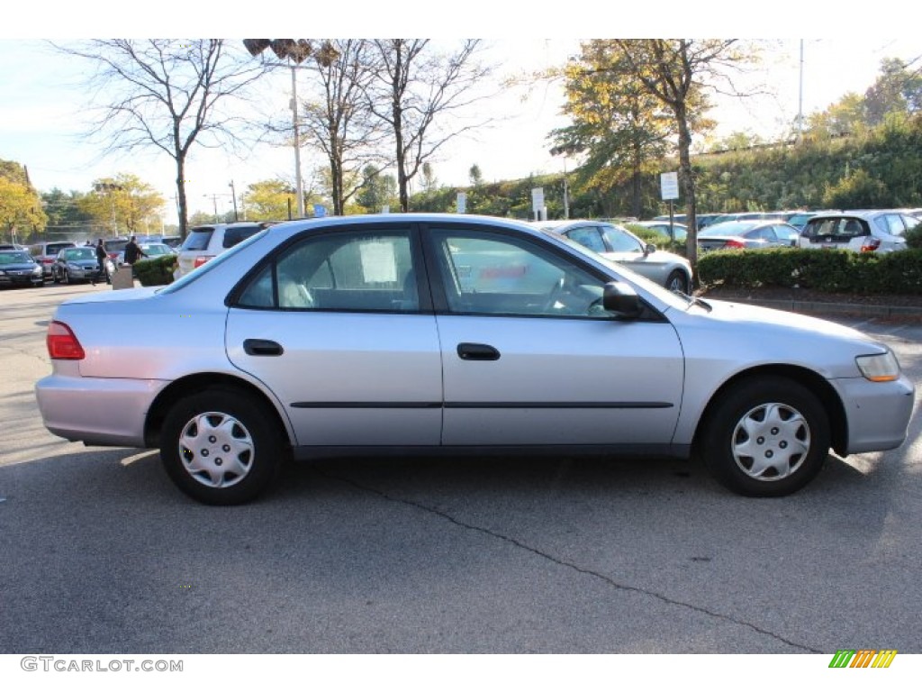 2000 Accord DX Sedan - Satin Silver Metallic / Quartz photo #4