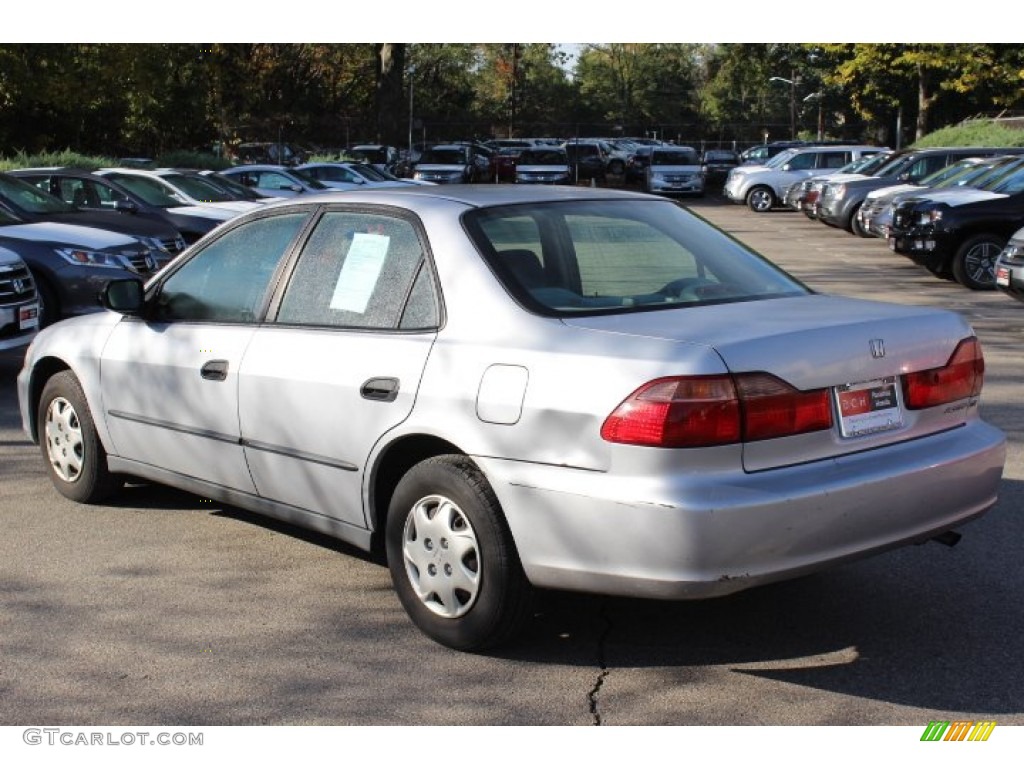 2000 Accord DX Sedan - Satin Silver Metallic / Quartz photo #7