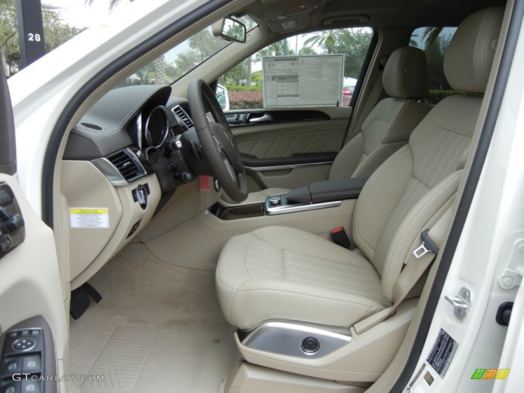 Almond Beige Interior 2013 Mercedes-Benz GL 450 4Matic Photo #72379827