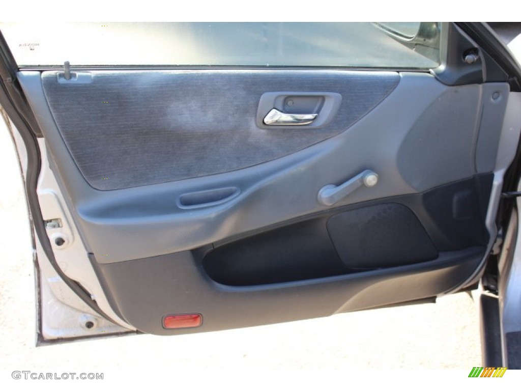 2000 Accord DX Sedan - Satin Silver Metallic / Quartz photo #9