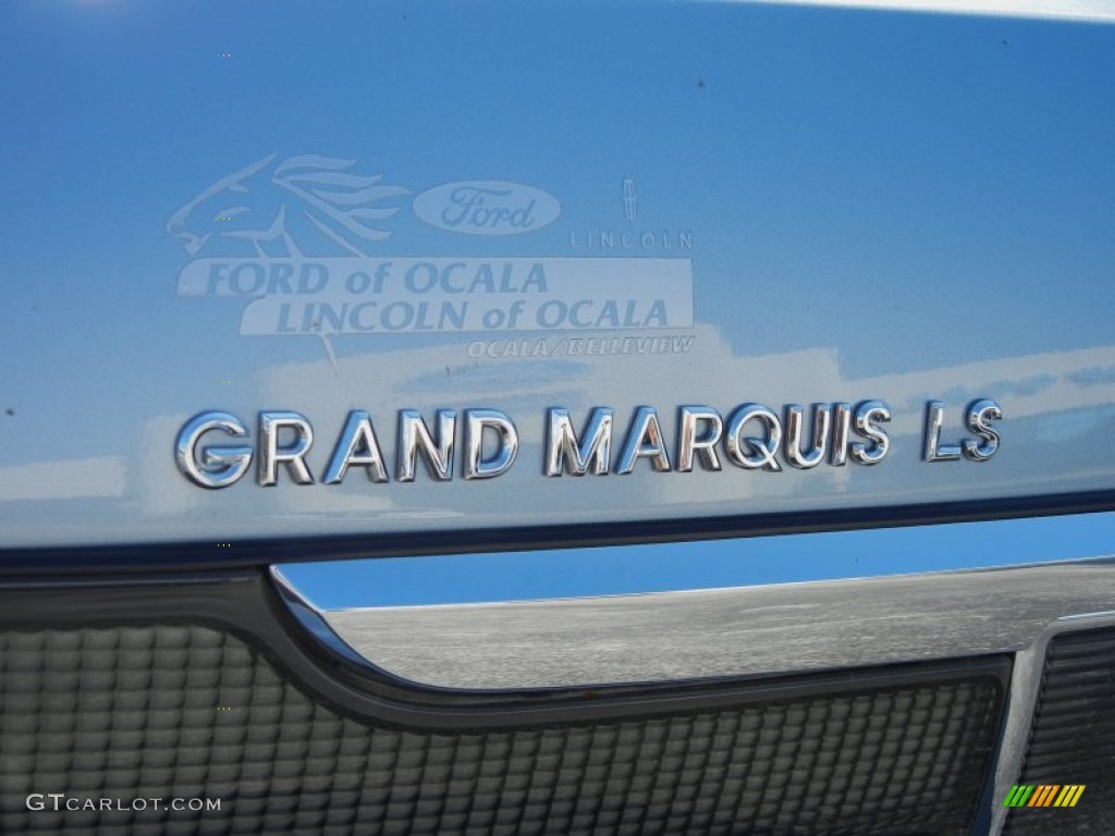 2011 Grand Marquis LS Ultimate Edition - Light Ice Blue Metallic / Light Camel photo #9