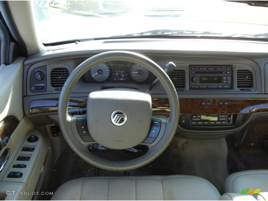 2011 Grand Marquis LS Ultimate Edition - Light Ice Blue Metallic / Light Camel photo #20