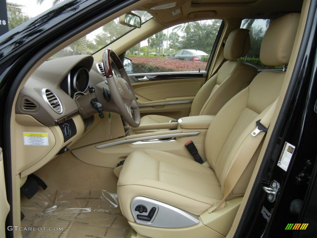 Cashmere Interior 2012 Mercedes-Benz GL 550 4Matic Photo #72380183
