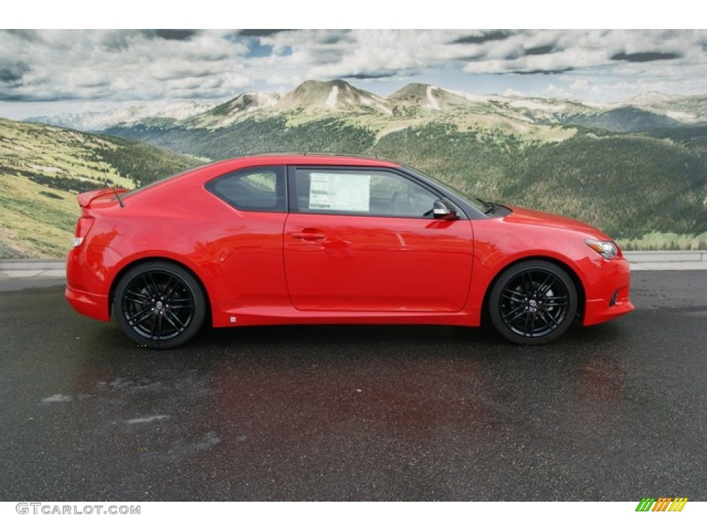 Absolutely Red 2013 Scion tC Release Series 8.0 Exterior Photo #72380532