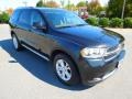 2011 Brilliant Black Crystal Pearl Dodge Durango Crew  photo #2