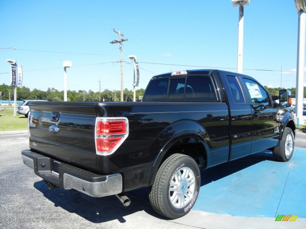 Tuxedo Black Metallic 2013 Ford F150 Lariat SuperCab Exterior Photo #72381027