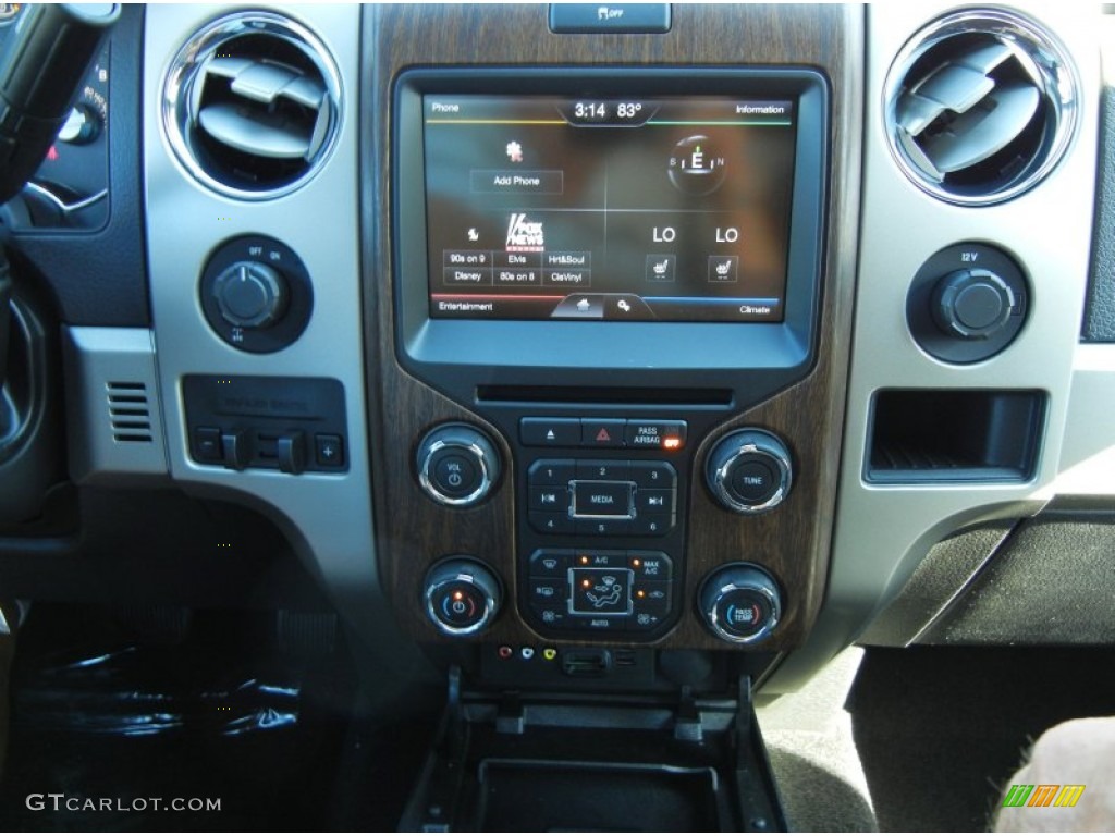 2013 Ford F150 Lariat SuperCab Controls Photo #72381201