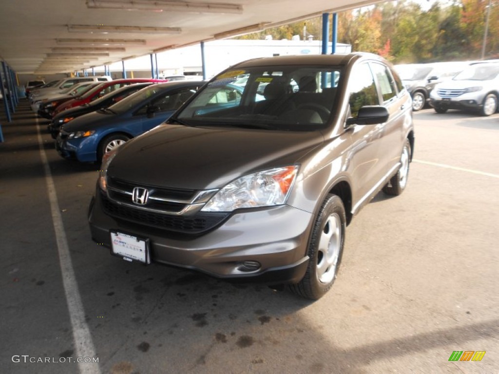 2010 CR-V LX AWD - Tango Red Pearl / Black photo #25