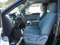 Steel Gray Front Seat Photo for 2013 Ford F150 #72381723