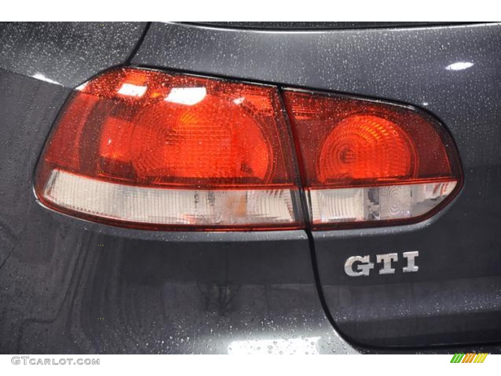 2012 GTI 4 Door - Carbon Steel Gray Metallic / Interlagos Plaid Cloth photo #20