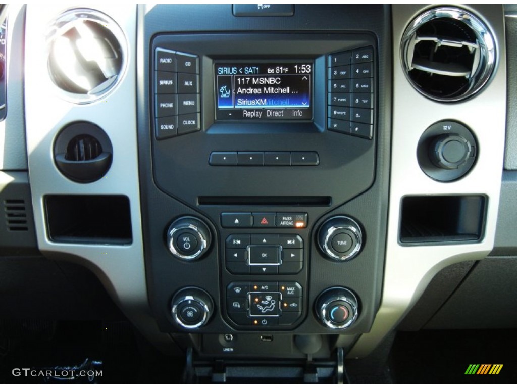 2013 Ford F150 XLT SuperCab Controls Photo #72381825