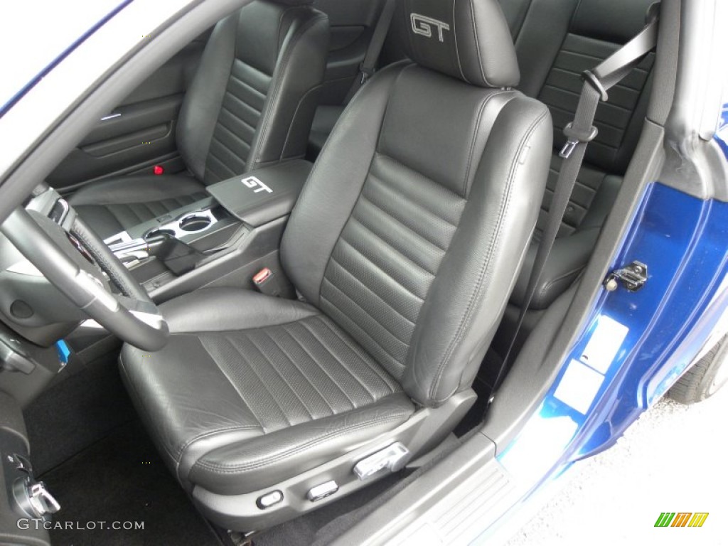 2008 Mustang GT Premium Coupe - Vista Blue Metallic / Dark Charcoal photo #4