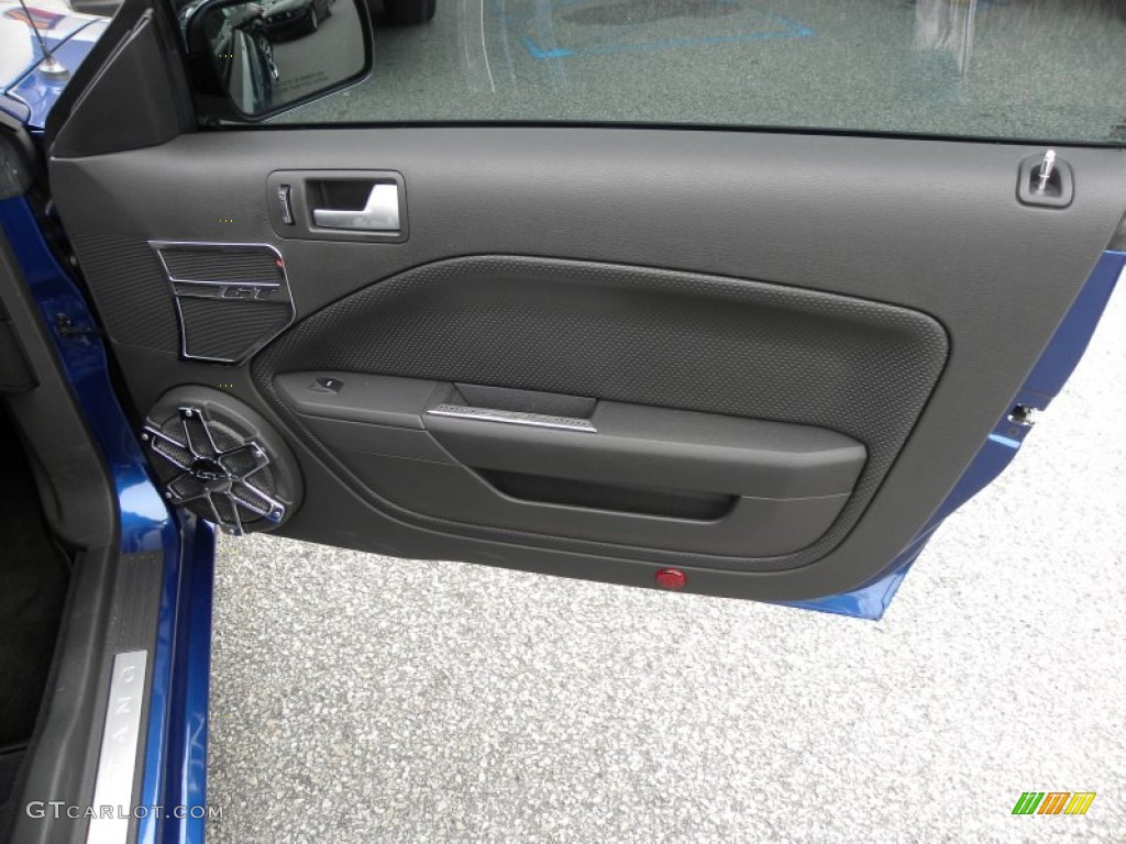 2008 Mustang GT Premium Coupe - Vista Blue Metallic / Dark Charcoal photo #7