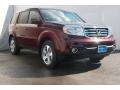 2013 Dark Cherry Pearl Honda Pilot EX-L  photo #1