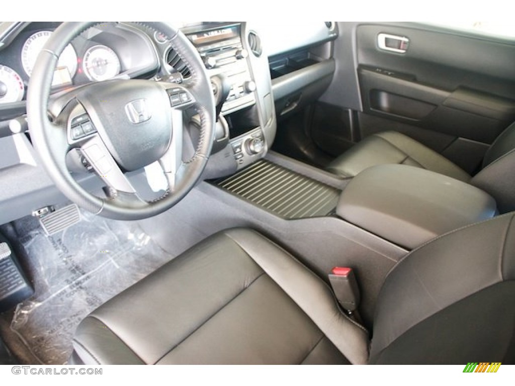Black Interior 2013 Honda Pilot EX-L Photo #72382956