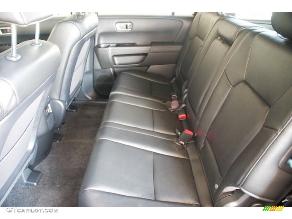 Black Interior 2013 Honda Pilot EX-L Photo #72382992