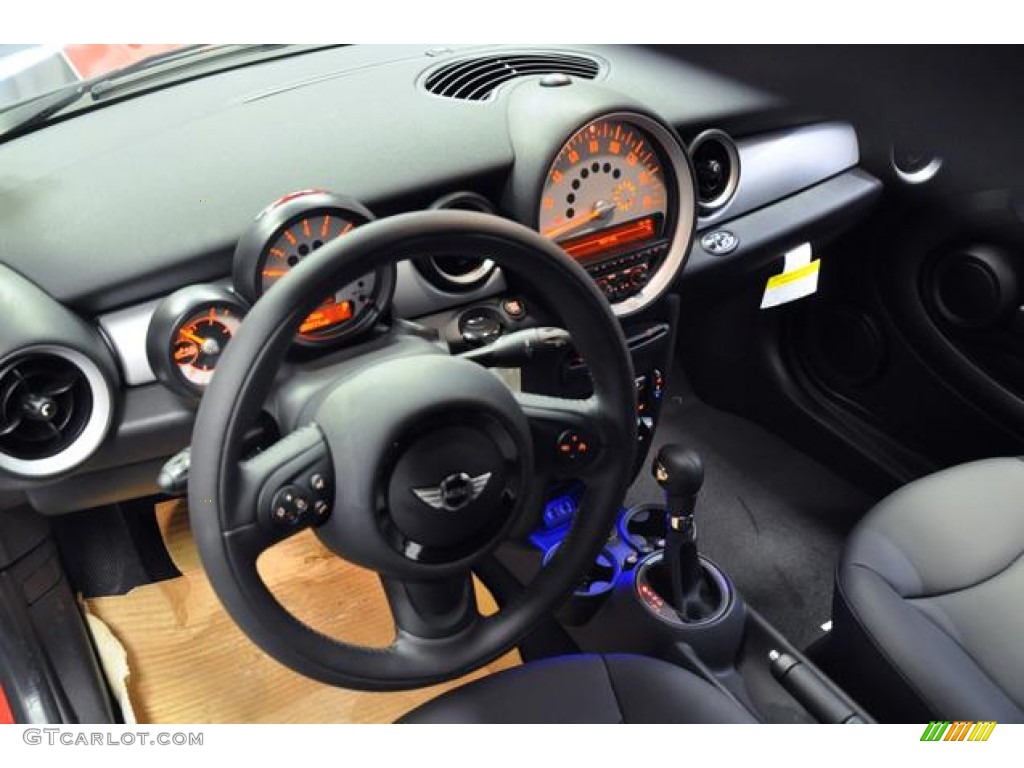 2013 Cooper Convertible - Chili Red / Carbon Black photo #25