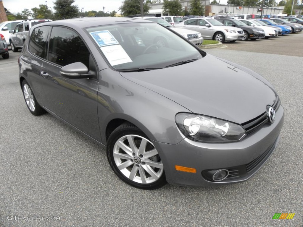 United Gray Metallic 2011 Volkswagen Golf 2 Door TDI Exterior Photo #72383268