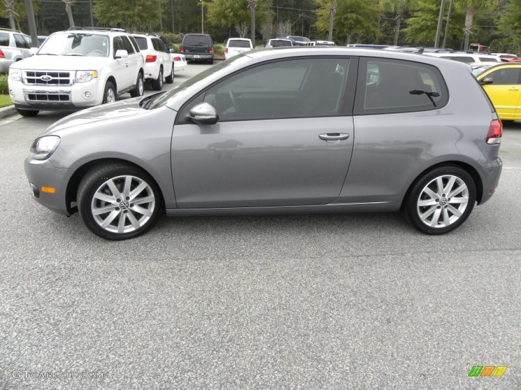 United Gray Metallic 2011 Volkswagen Golf 2 Door TDI Exterior Photo #72383295