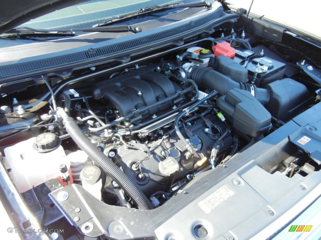 2013 Ford Flex SEL 3.5 Liter DOHC 24-Valve Ti-VCT V6 Engine Photo #72383427