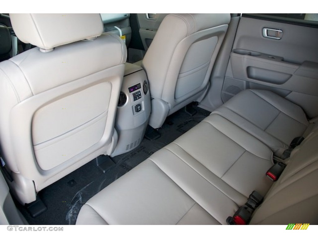 Gray Interior 2013 Honda Pilot EX-L Photo #72383510