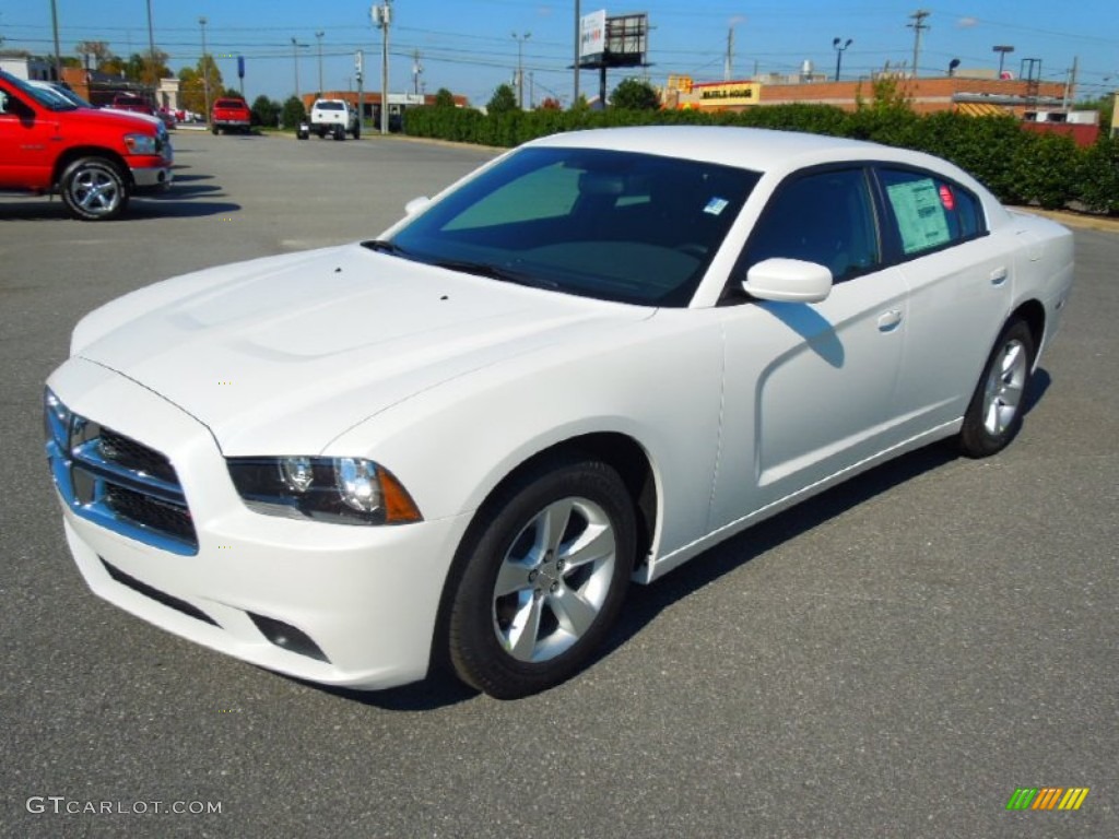 Ivory Pearl Dodge Charger