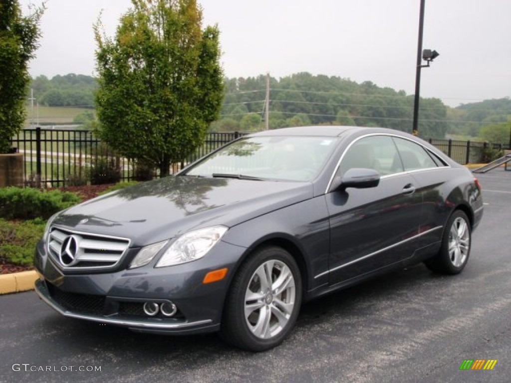 Steel Grey Metallic 2010 Mercedes-Benz E 350 Coupe Exterior Photo #72384132