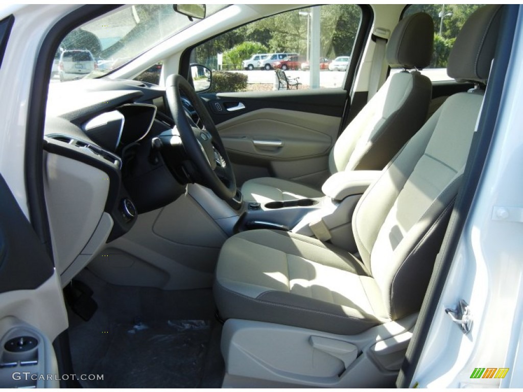Medium Light Stone Interior 2013 Ford C-Max Hybrid SE Photo #72384186